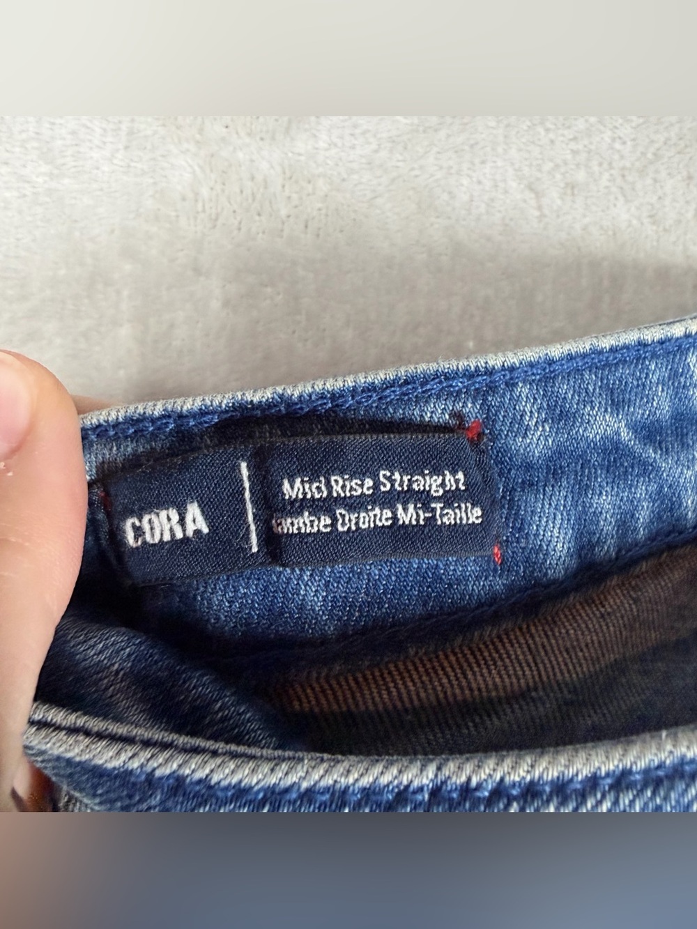True Religion Cora Straight Crop Jean Women’s 25 Eclectic Edgy Studded Hem - Picture 9 of 12